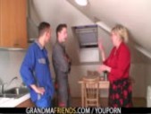 Granny offers her pussy as a payment