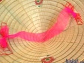 Kammy Wears A Traditional Oriental Hat