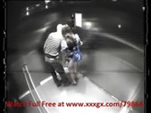 Elevator fun gets caught