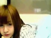 Cute korean babe strips and does a sexy dance 
