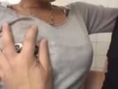Hot Busty Asian Girl Getting Her Tits Rubbed Pussy..