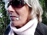 Outdoor BJ with Jasmine the Scottish Slut MILF