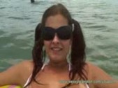 Big Nasty Boobs and Ass in the Sea