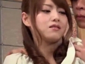 Asian Girl Watching Porn With Guy Getting Her Nipples..