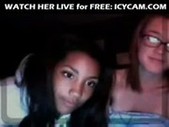 Cute Chick Having A Show On Webcam