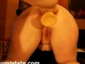 Chubby Wife Gets Pussy Penetrated With Dildos
