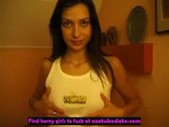 Arab bitch masturbates