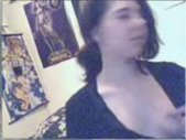 Lisa fingers in front of cam