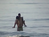 Playing on Public Beach (full)
