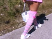 Julia Bond hitchhiking dashboard fuck